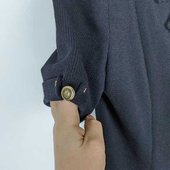 ST. JOHN COLLECTION MARIE GRAY Santana Knit Jacket - Picture 4 of 7